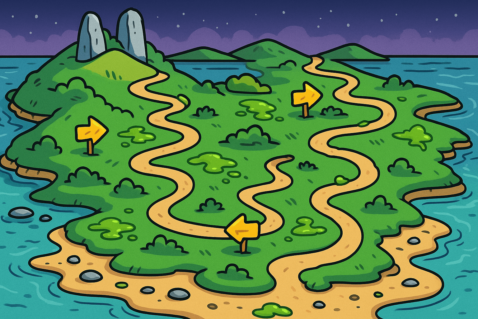 Blobmap Background